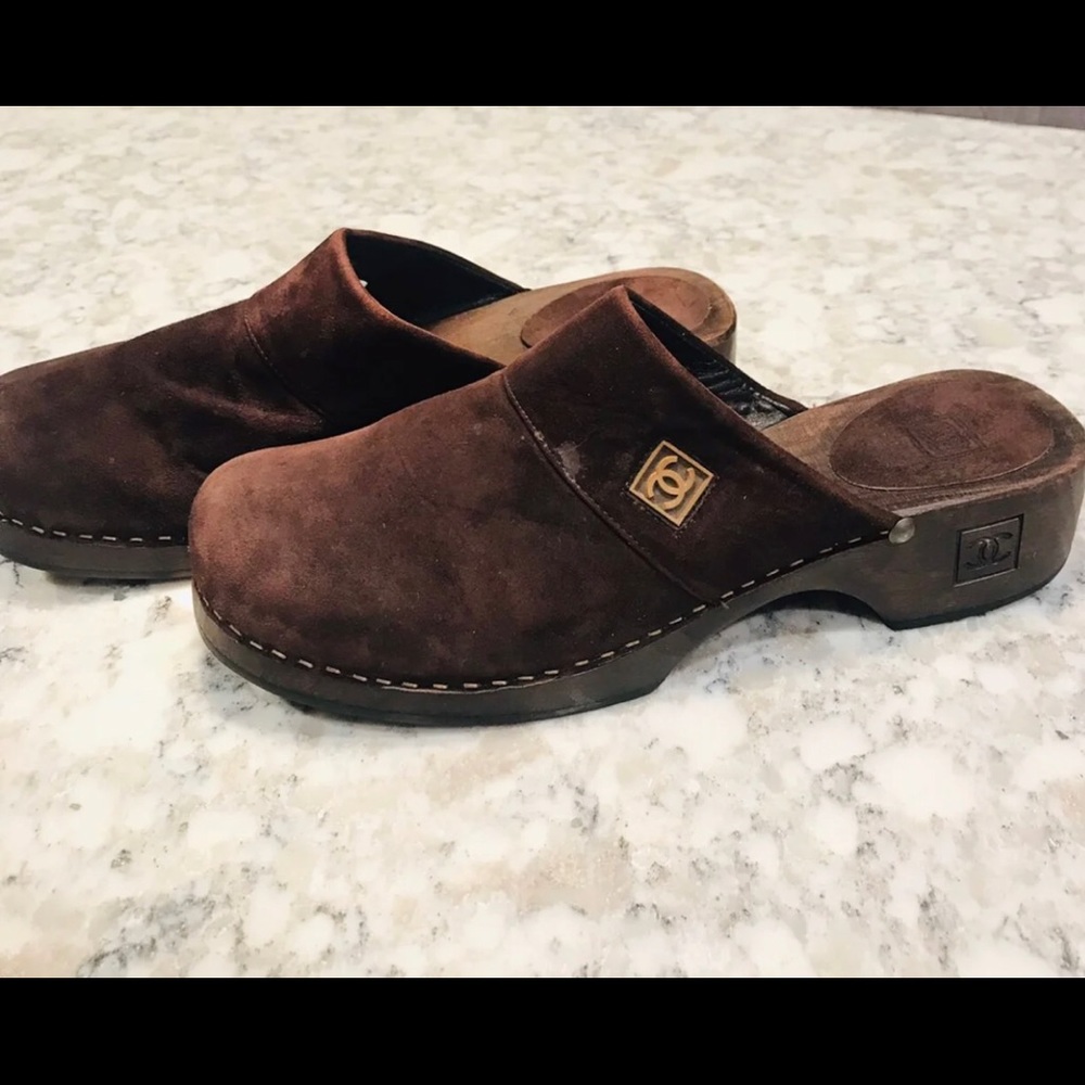 Chanel clogs 9.5 authentic